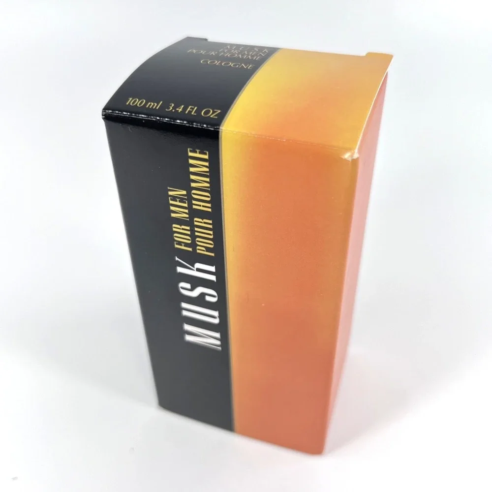 Avon Musk For Men Pour Homme 3.4oz Cologne Vintage with Box